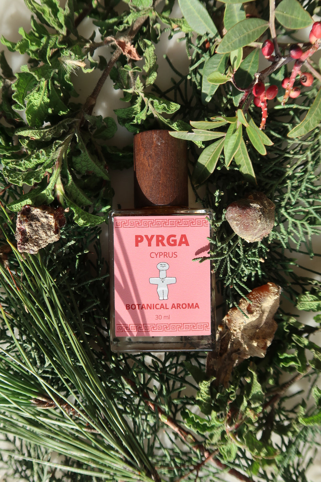 PYRGA / ΠΥΡΓΑ botanical perfume, autumn 2025