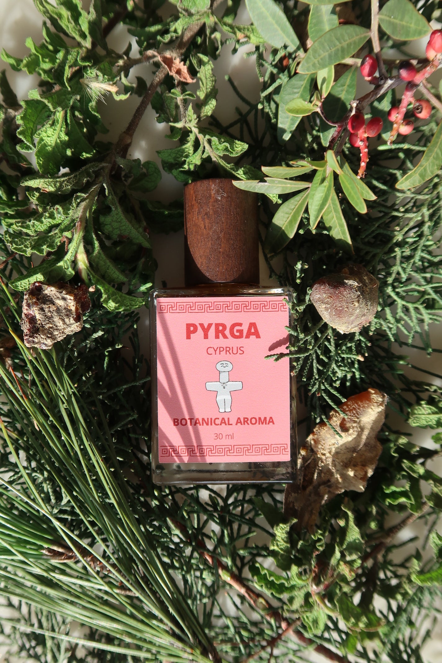 PYRGA / ΠΥΡΓΑ botanical perfume