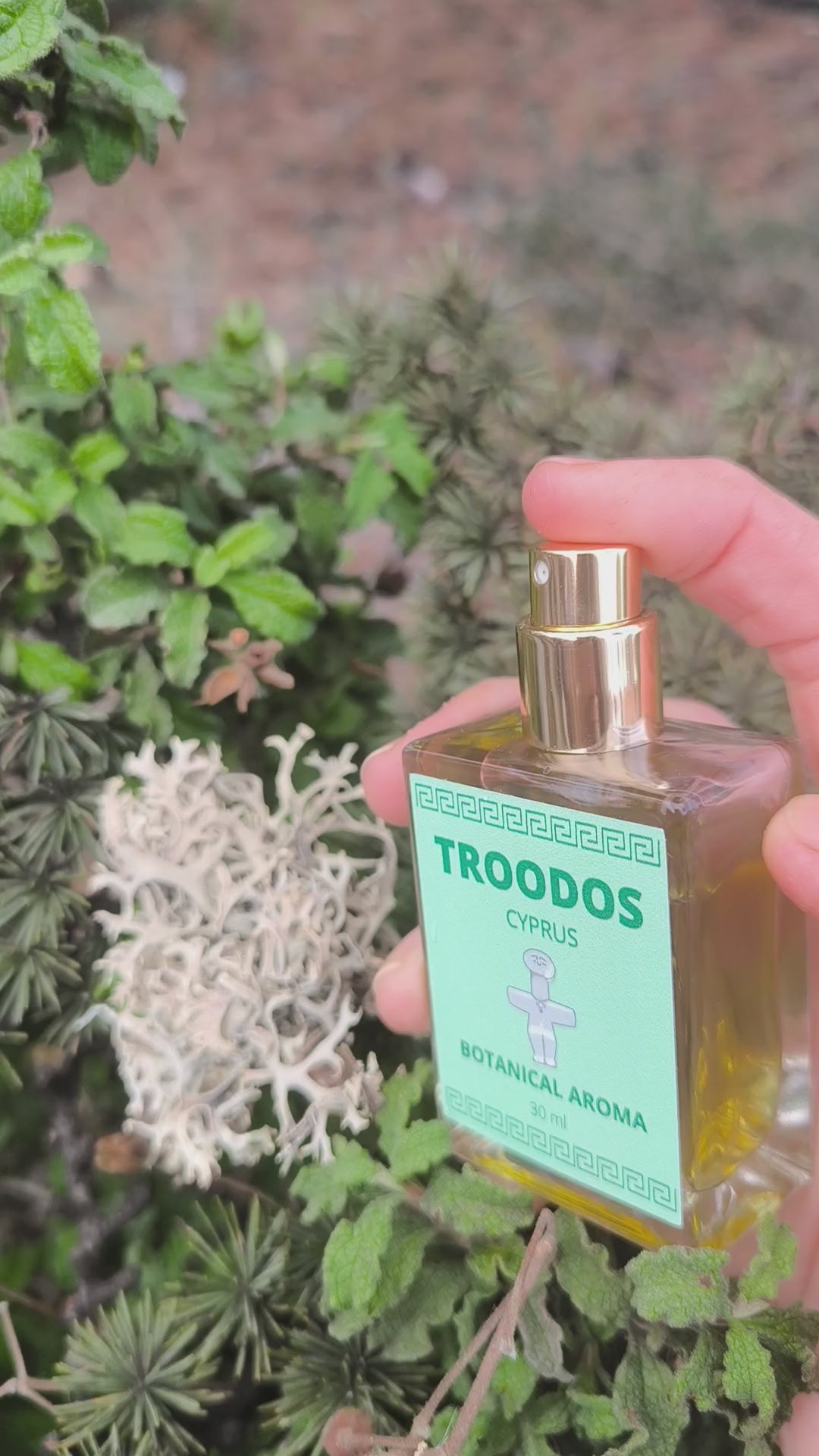 TROODOS / ΤΡΟΟΔΟΣ botanical perfume, winter 2025